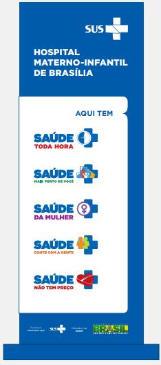 Infraestrutura e Identidade Visual As UBS devem ser construídas de acordo com as normas sanitárias e tendo como referência as