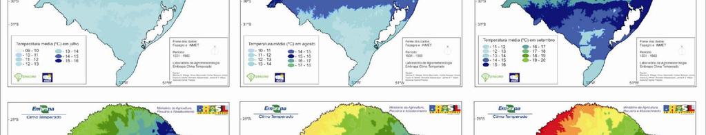 Para caracterização de parâmetros climáticos da bacia hidrográfica do Rio Itu, mais detalhadamente,