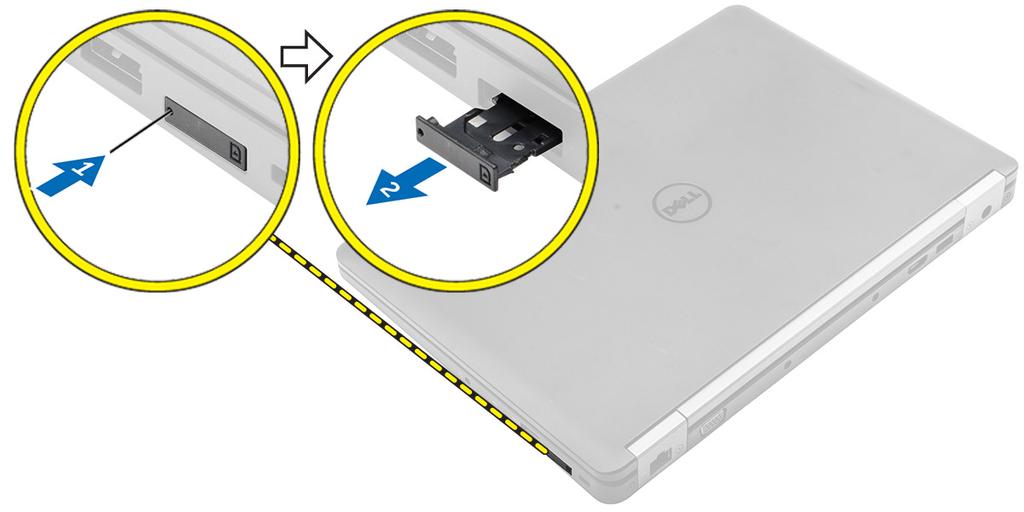 Como remover e instalar componentes 2 Esta seção fornece informações detalhadas sobre como remover ou instalar os componentes de seu computador.