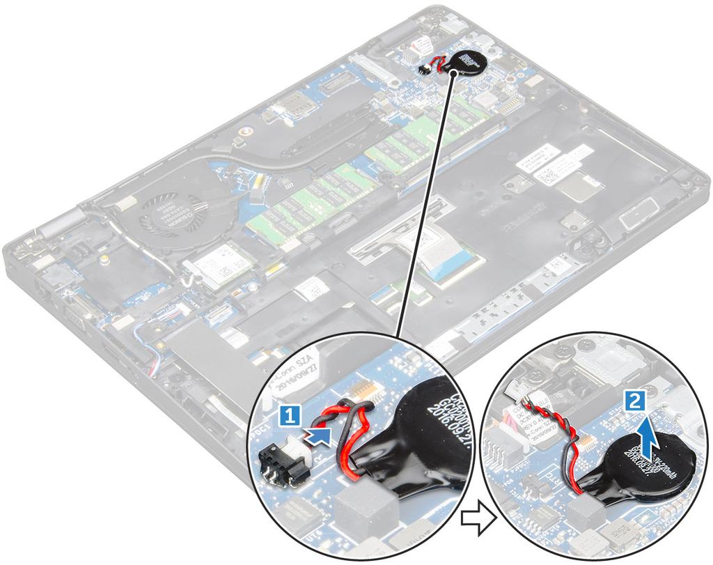 c Remova o conjunto do disco rígido do computador. Como instalar o conjunto do disco rígido 1 Insira o conjunto da unidade de disco rígido no slot no computador.