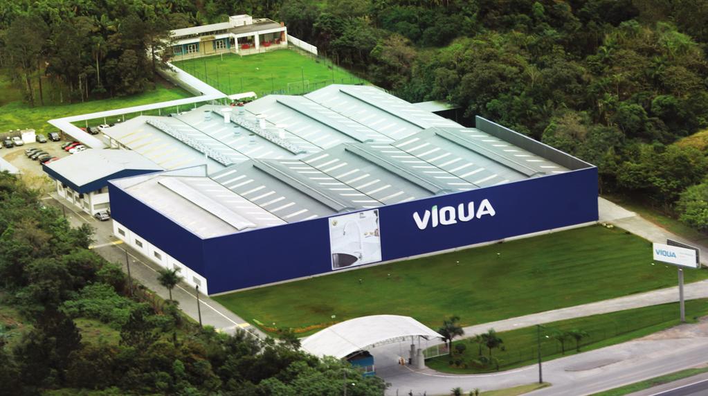 Em 2012 a Víqua tem mais de: 450 colaboradores Lançamento da linha móvel 500 produtos 9.000 m2 construídos 12.