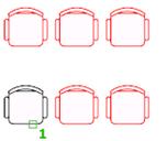 4.4.2 : Array: cria várias copias do objeto dentro de um espaço retangular ou circular. Forma Retangular.