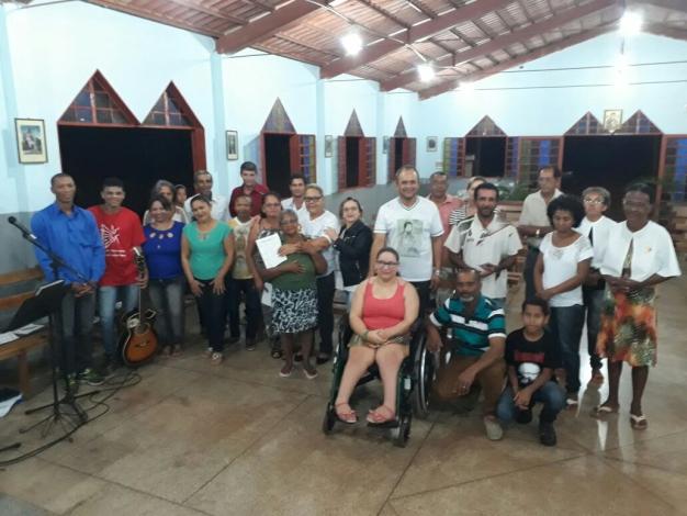 No dia 9 de abril foi realizada a eleição na Obra Unida OVICE - Organização Vicentina de Cezarina, responsável por um abrigo.