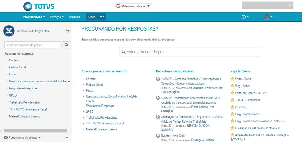 Documentações TDN REPOSITÓRIO