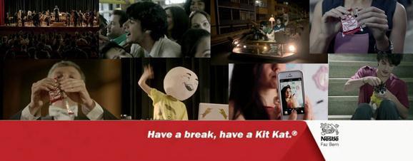 Negócios N Merchandising Comercial de Kit Kat é o melhor!