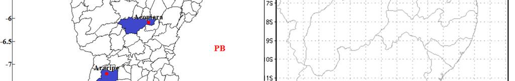 meteorológicas e a análise estatística de erros através de cálculos de