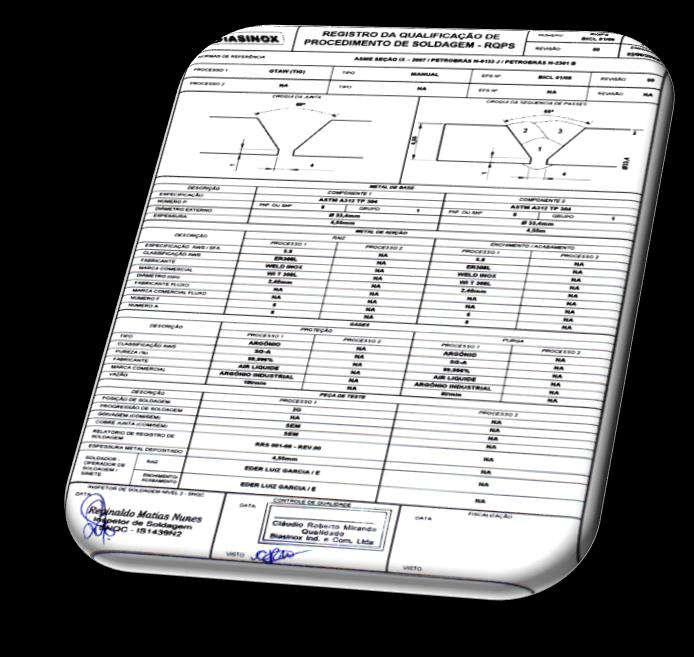 Verificar os resultados de ensaios não destrutivos, conforme os procedimentos,com