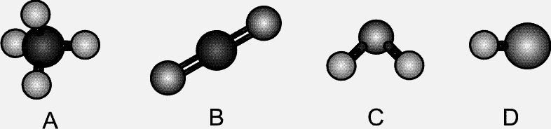 d) As moléculas de água se unem umas às outras através de ligação de hidrogênio.