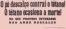 Campanha contra o Pé Descalço A campanha contra o indecoroso, inestético e anti-higiénico hábito do pé descalço começou em Janeiro de 1928.