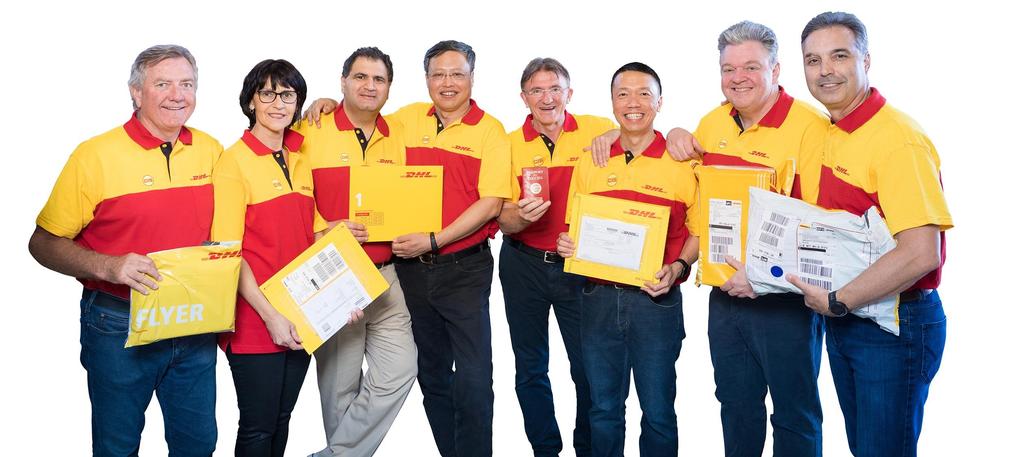 The management team more than a century of DHL experience Charlie Dobbie Regine Buettner Joe Joseph Dong Ming Wu Ken Allen Ken Lee John Pearson Mike Parra EVP Network Ops, IT & Aviation DHL since