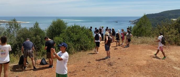 No dia 9 de junho, o 10ºB e alguns alunos do grupo de Multiatividades de Ar Livre da nossa escola, na companhia de três encarregados de educação, fizeram-se