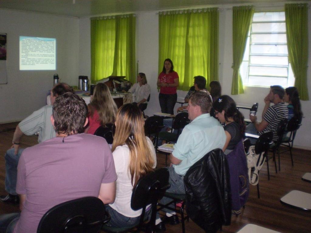 Como todos os anos somos convidados a orientar os futuros casais no Curso de Noivos promovido pela paróquia Santa Lúcia, no ano passado também demos ênfase à prevenção das deficiências com os futuros