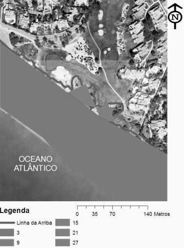 Figura 8 Perfil A1 Mapa de Risco, CI=+3m (ZH) Figura 9 Perfil A2 Mapa de Risco, CI=+3m (ZH) Figura 10 Perfil A2 Mapa de Risco, CI=+6.