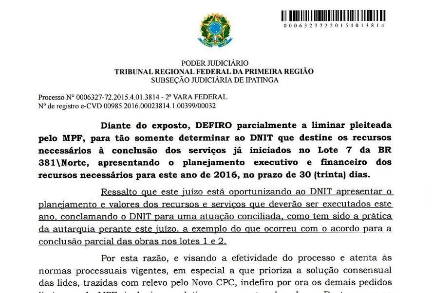 Busca por Orçamento para a Obras Justiça Federal determina