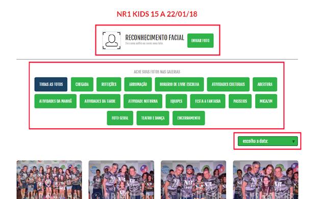 Em cada post você encontrará o link que redicionará para o álbum do evento. Caso queira acessar diretamente: Vídeos e notícias: nr.com.