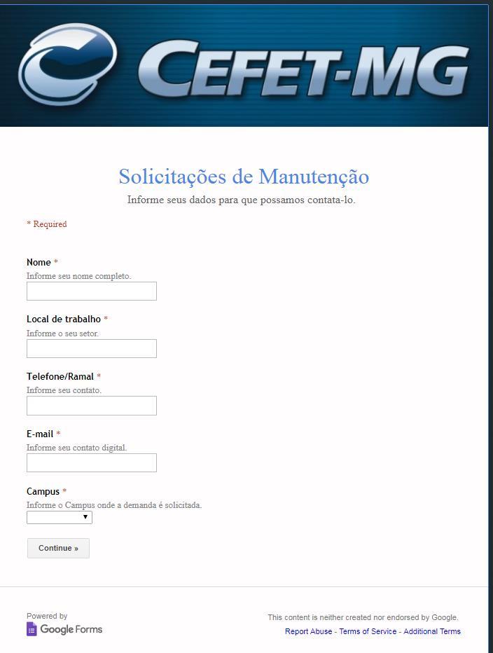 Manutenção Predial Como Solicitar: www.