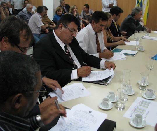 Convocada pela promotora Paula Ávila e Silva Porto Nunes do Ministério Público do Trabalho (MPT), contou com a presença dos representantes da ANBENE, do BNCC, da ABIN, da ASBIN, da CONDSEF e do