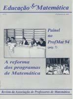 Pacote de Revistas Educação e Matemática - Ano 1994 PM050905