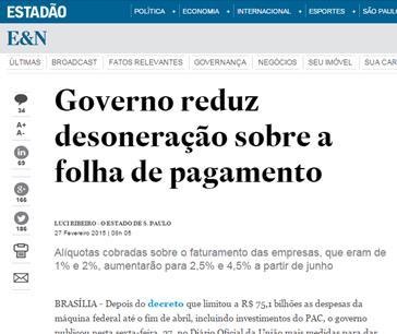 de políticas fiscais