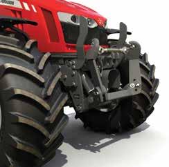 39 DA MASSEY FERGUSON Hidráulico frontal integrado compacto para uma versatilidade completa Tire o