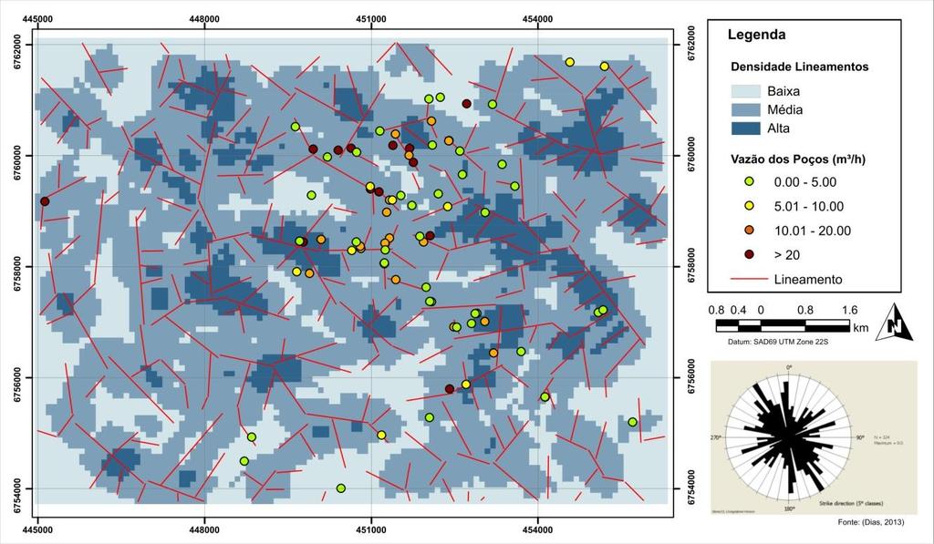 Hidrogeologia e hidroquímica dos aquíferos fraturados 61 Freitas (2005) e estudos regionais realizados por Lisboa (1996), Betiollo (2006), Nanni (2008) e Reginato et al.