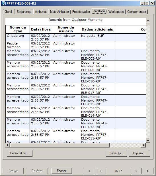 Principais Benefícios Total Controle de toda a informação Segurança para edição com Check-out / Check-in Rastreabilidade com Auditoria