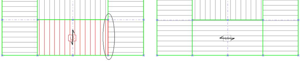 : comando mudar direção de armação da laje. Quando as lajes estiverem armadas em uma direção é possível trocar esta direção através deste comando.