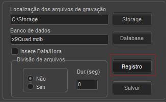 REGISTRO DO SISTEMA: Desejando efetuar o registro do sistema, clique no botão "Registrar".