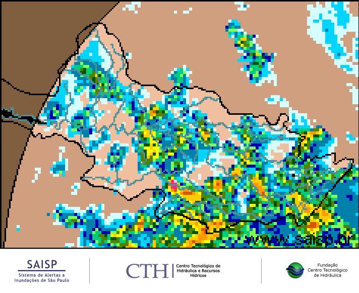 Dados Pluviométricos das Bacias PCJ CHUVA ACUMULADA EM 24 HORAS