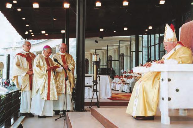 Stretnutie pápeža Jána Pavla II. so sestrou Luciou 13.