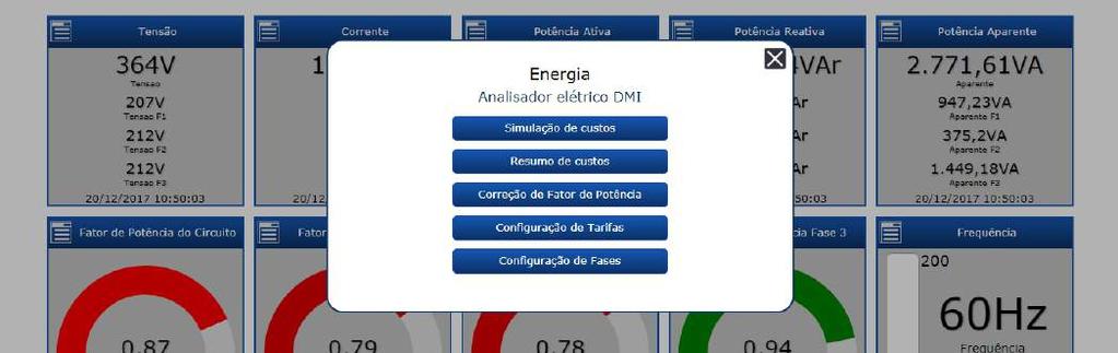 Gerando simulação de fatura no DATALOG Nesta sessão do DATALOG, você terá a opção de realizar uma