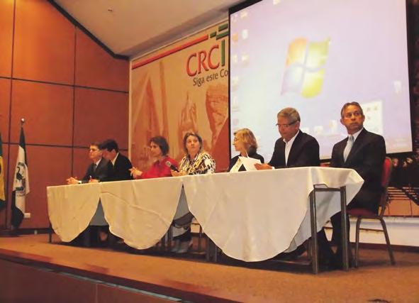 Realizado pelo CRCPR, com o apoio da prefeitura de Curitiba, Fundação de Ação Social (FAS) e OAB-PR, o evento reuniu cerca de 450 profissionais da contabilidade e representantes de entidades