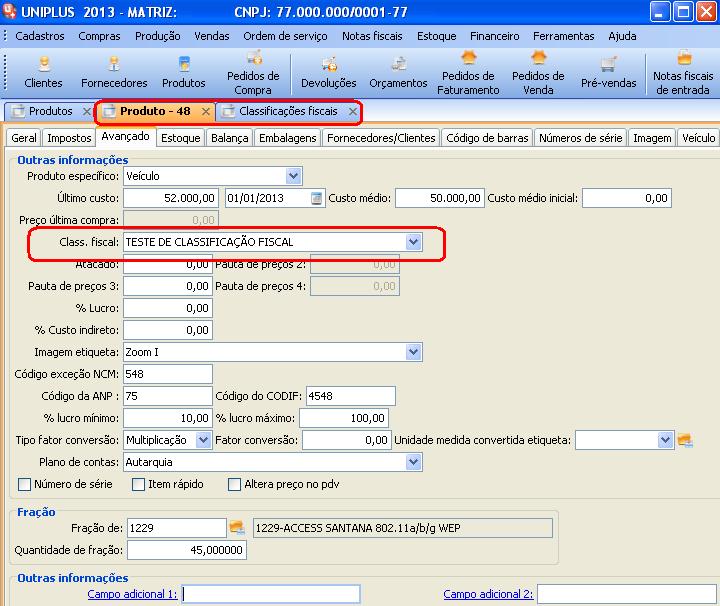 Pág 82 de 107 7 - Configurando a Substituição Tributária Para configuração da Substituição tributária é necessário ter o acompanhamento da contabilidade do cliente, pois somente eles poderão repassar