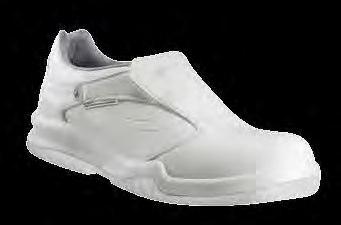 80013 20006 Bianco Blanco Branco FREE COMFORT LOW S1-SRC-ESD cod. 701.160255 sizes 35/48 Calzatura bassa in Nubuck Silk e tessuto rete a massima traspirabilità S1, puntale in composito 200J.