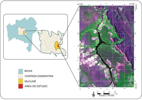 Neste sentido apresentamos uma proposta metodológica para delineamento de unidades de mapeamento de solo realizado na região de Mucugê - Bahia, utilizando dados ambientais (MDT, geologia e