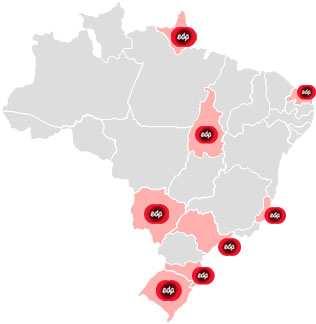 Presença em 10 estados brasileiros Concessões de Hídrica em Operações 1.