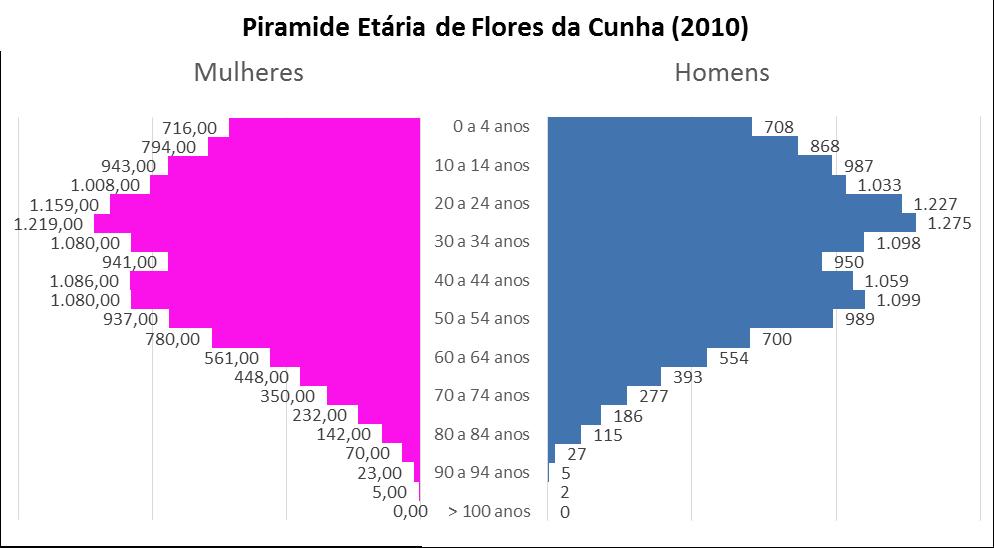5. - EVOLUÇÃO POPULACIONAL E PIRÂMIDE ETÁRIA (2010) Evolução populacional de 19.869 20.420 23.678 25.307 27.