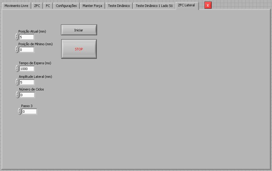 Figura 3.17: Interface da função de FC Lateral Figura 3.