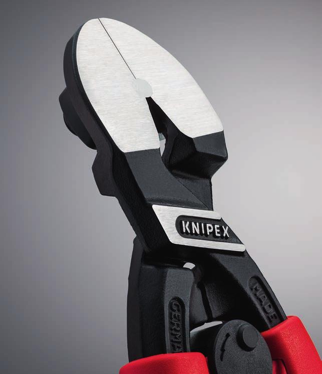 4 Corte rente à superfície CONTEÚDO Prodoutos selecionados 207 4 3 KNIPEX Tethered Tools 4 KNIPEX StriX Alicate de retirar isolamento com tesoura para cabos 0 Electronic Super Knips XL 2 Cortador