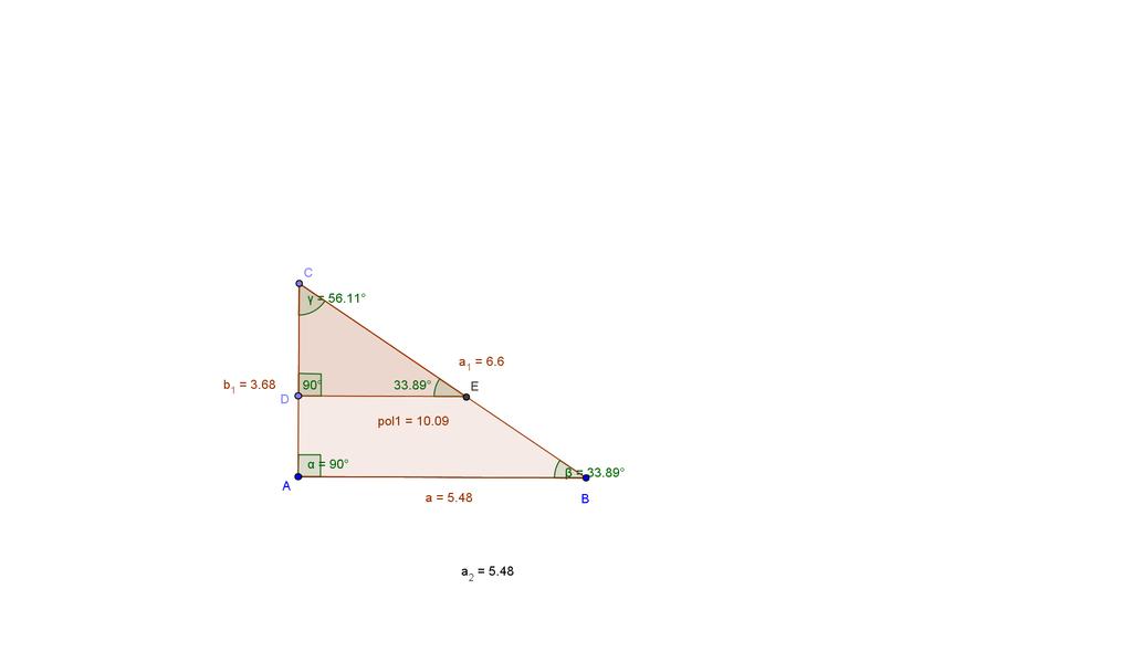 Observamos que, quando movimentamos um dos vértices dos triângulos os ângulos correspondentes permanecem os mesmos. Percebemos também que a razão entre os lados dos triângulos são as mesmas.