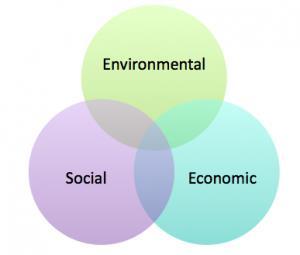 Sustentabilidade no negócio é.