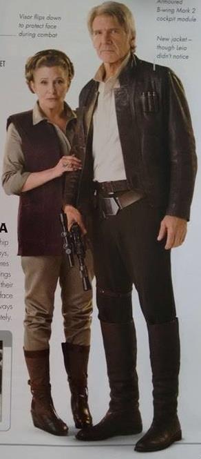 94 Figura 75 Leia e Han Solo no Episódio VII Fonte: The Force Awakens The Visual Dictionary (2015).