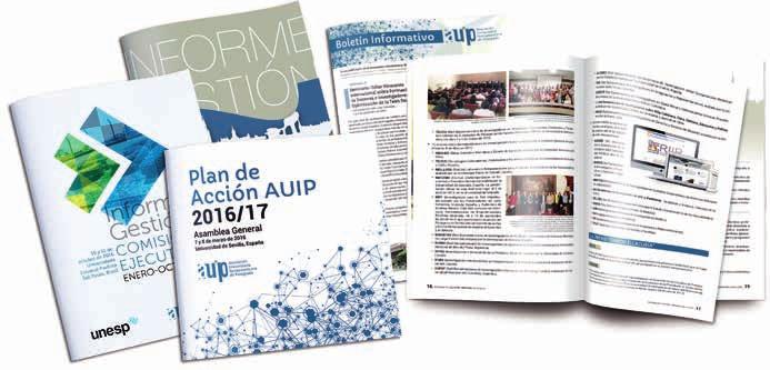 RESULTADOS Duas edições anuais do Boletim Informativo da AUIP, em formato impresso: março e junho em 2016, janeiro e julho em 2017.