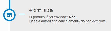 e-mail automático para o cliente