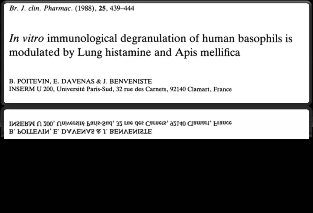 + -Inibição da degranulação basofílica in vitro foi observada em 28.8% dos casos com Pulmão histaminum 5CH e em 28.6% com Pulmão histaminum 15CH. E em 65.