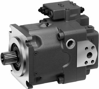 Bomba variável A11VO para circuito aberto (RE 92500) Tamanho ominal 40 60 75 95 130 190 260 A11VLO 130 190 260 HFB não permitido HFC não permitido R, U-Polialquilenoglicol 2400 2200 2050 1900 1700