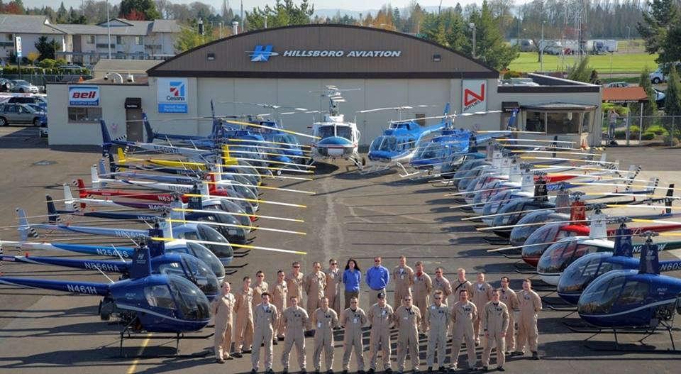 13 HILLSBORO AERO ACADEMY ESCOLA DE PILOTOS PROFISSIONAIS NOS EUA Nossa frota consiste em 97 aeronaves, sendo 78 aviões e 19 helicópteros Robinson.