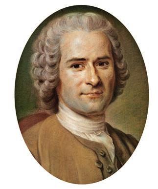 QUENTIN DE LA TOUR - MUSEU DE BELAS ARTES, GENEBRA Jean-Jacques Rousseau (1712-1778) A propriedade privada perverteu os seres humanos.