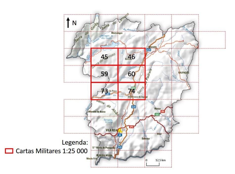 FCUP Abordagem multidisciplinar às mineralizações de Lítio no Campo Aplito-Pegmatítico do Barroso -Alvão, Norte de Portugal 41 A região do Barroso-Alvão localiza-se maioritariamente no distrito de