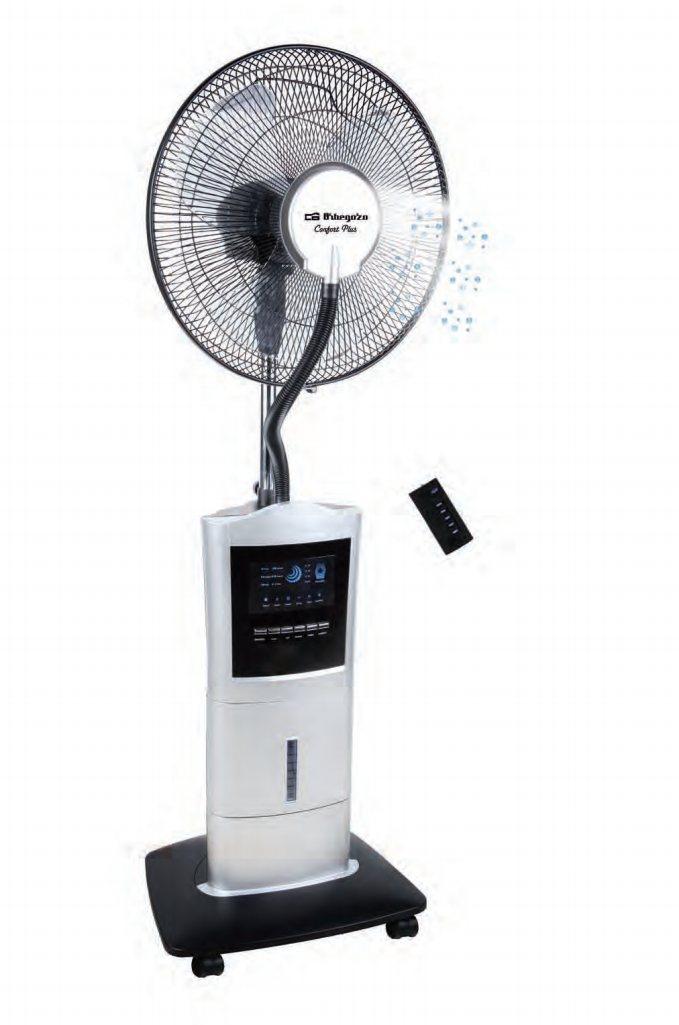 MANDO A DISTANCIA 100 W TEMPORIZADOR SFA 7000 Ventilador Humidificador-Nebulizador Ventilador Humidificador Potencia 100 W Depósito de 1.5 litros Oscilante Altura de 1.